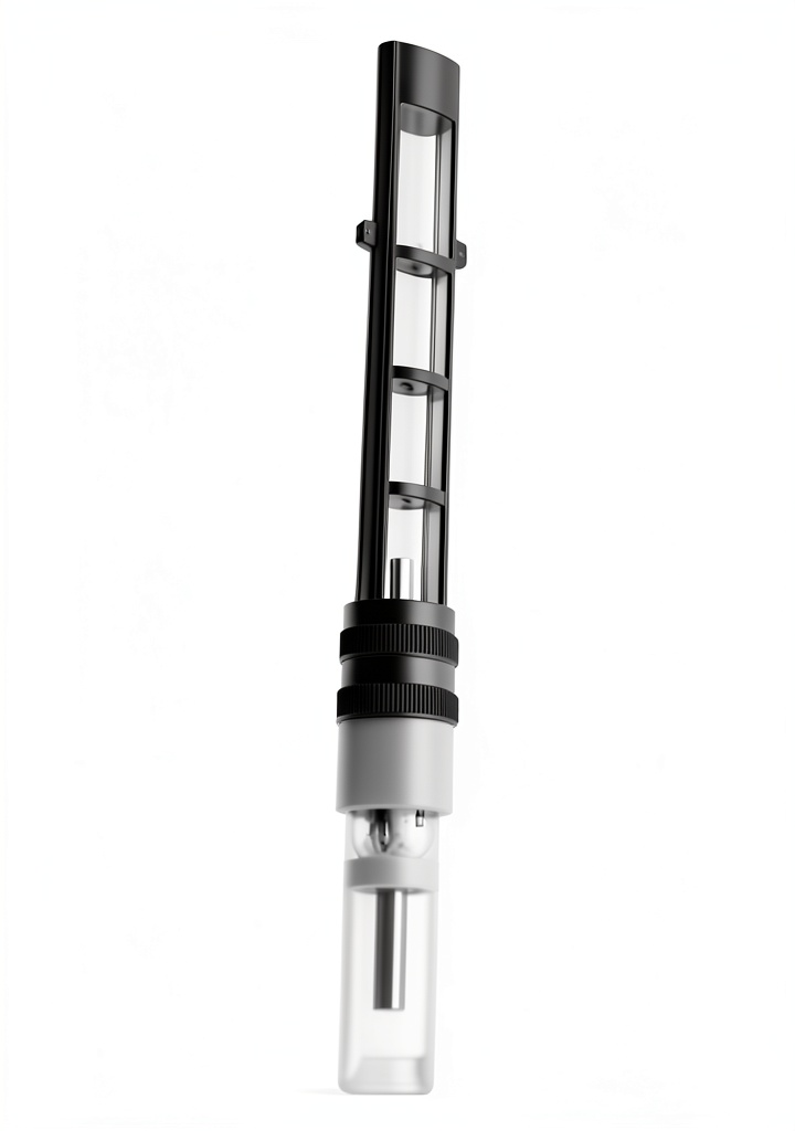 Installing Motorcraft Fixed Tube Orifice Machined Aluminum on a wooden desk