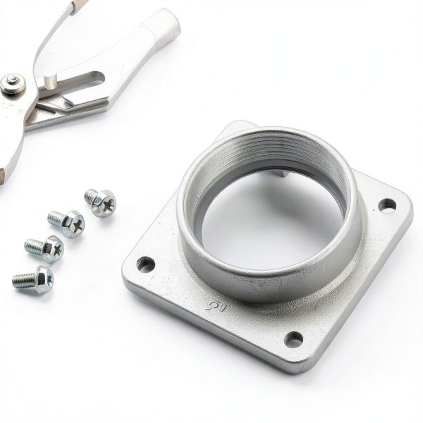 Meter Socket Hub 2in Screw Mount by Relaxweex - 200A Silver Pack of 2-3