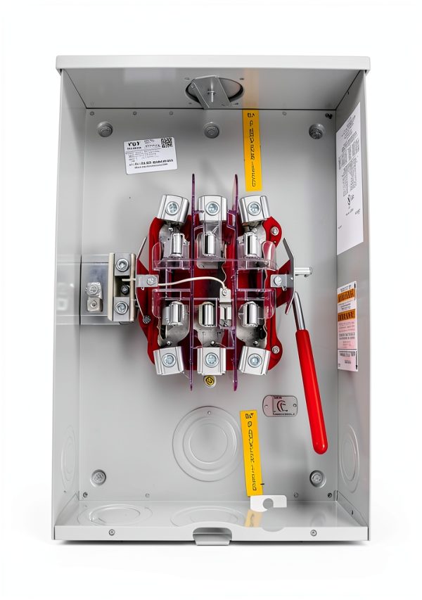 Milbank 200 Amp 3 Phase Meter Socket with Bypass U9701-XL-QG-BLG-AEPU-0
