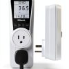 Watt Meter WILAWELS with Backlight, 7-Mode Display, Cost Calc B01WM05-3