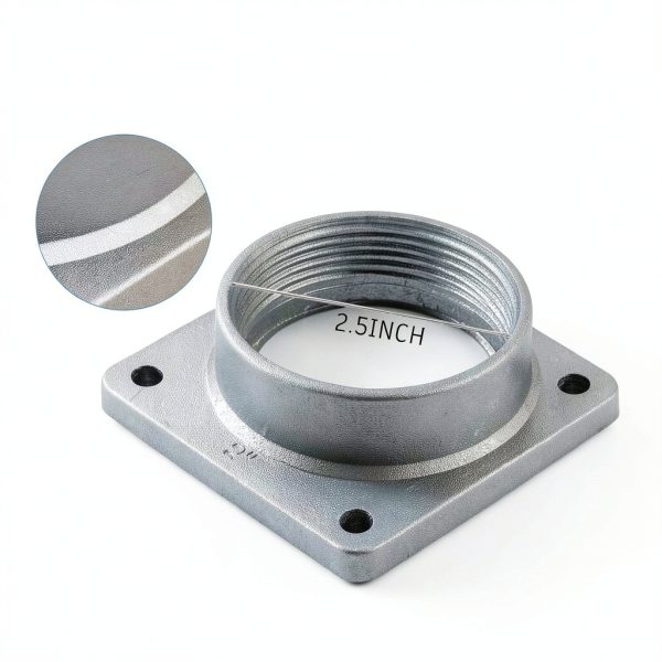 Meter Socket Hub 2in Screw Mount by Relaxweex - 200A Silver Pack of 2-1