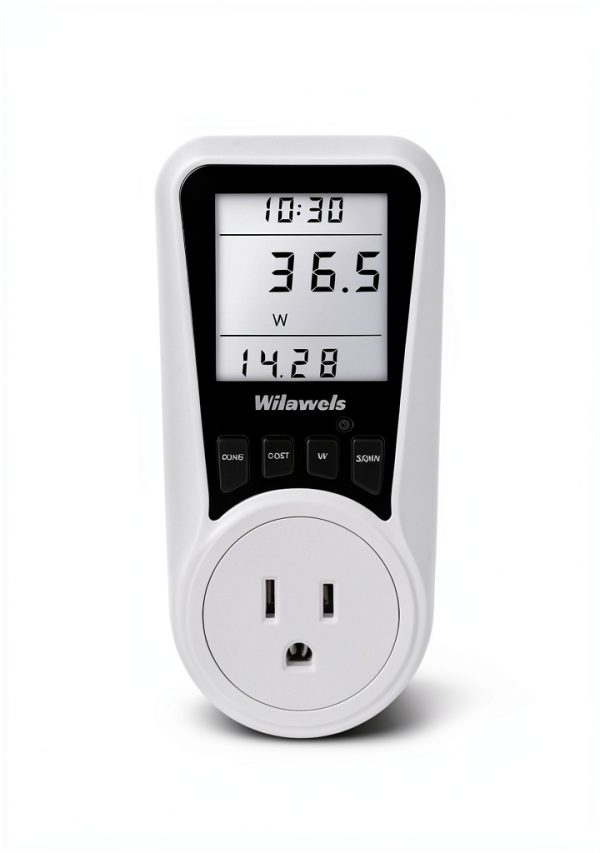 Watt Meter WILAWELS with Backlight, 7-Mode Display, Cost Calc B01WM05-6