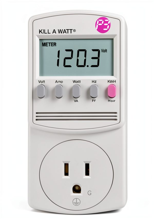 Kill-A-Watt P3 International Usage Monitor 10.1" LCD 0.2% Accuracy-0