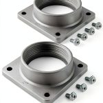 Meter Socket Hub 2in Screw Mount by Relaxweex - 200A Silver Pack of 2-0