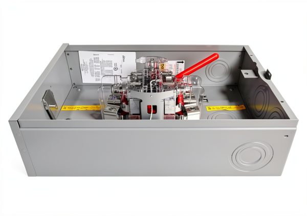 Milbank 200 Amp 3 Phase Meter Socket with Bypass U9701-XL-QG-BLG-AEPU-4