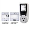 Watt Meter WILAWELS with Backlight, 7-Mode Display, Cost Calc B01WM05-1