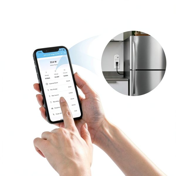 WiFi Electricity Usage Monitor Zuomeng Meter with Sound Alarm ZM-084-1