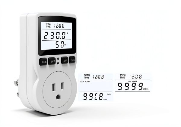 Watt Meter KETOTEK Power Plug with Backlit LCD Model KTEM01-1