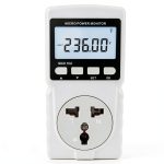 Watt Power Meter Plug-in Socket - Gain Express Backlit LCD Overload-0