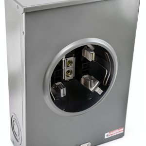 Eaton UHTRS213CE 200A Single Residential Meter Socket 600V Grey-0