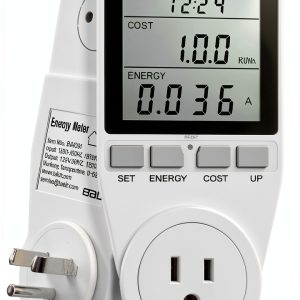 BALDR Electricity Usage Monitor for Home - Single Tariff Watt Meter-0