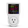 AC WiFi Watt Meter AVHzY Plug in US Socket Meter with Backlit Display-5