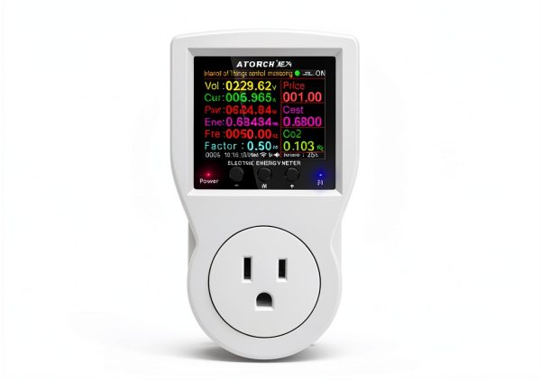 AC WiFi Watt Meter AVHzY Plug in US Socket Meter with Backlit Display-5