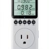 Watt Meter KETOTEK Power Plug with LCD, 1800W 15A Overload Protection-0