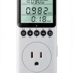 Watt Meter KETOTEK Power Plug with LCD, 1800W 15A Overload Protection-0