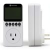 Watt Meter KETOTEK Power Plug with LCD, 1800W 15A Overload Protection-7