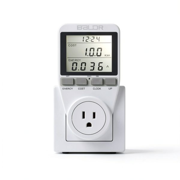 BALDR Electricity Usage Monitor for Home - Single Tariff Watt Meter-1