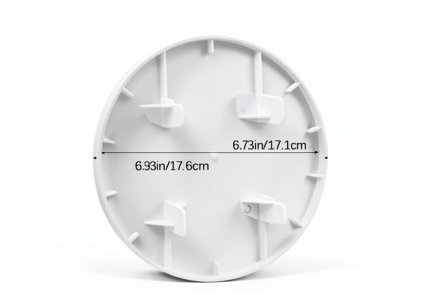Plastic Meter Blank for Milbank 6002 Plastic Electric Meter Cover Plate (white 1pack)-1