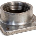Milbank A7517 Aluminum Meter Socket Hub 2" Small Opening 3.3" Length-0