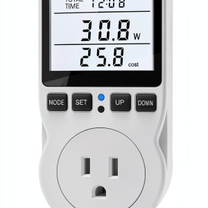 Watt Meter KETOTEK Power Plug with Backlit LCD Model KTEM01-0