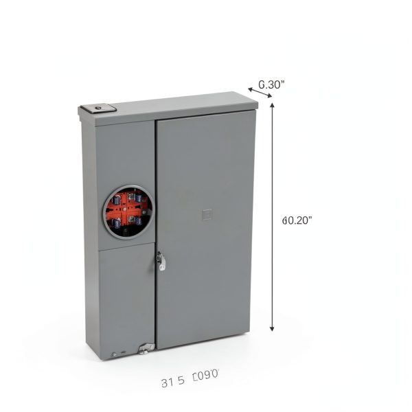 Square D SC816F200PS 200A Outdoor Load Center with Solar Ready-2