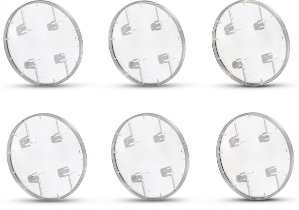 Electric Meter Covers Rawolp 6002 Plastic Replacement Pack 6pcs-0