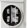 100 Amp XaHo Meter Socket 4 Jaw Ringless 600V with Horn Bypass Cover-0