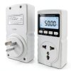 Watt Power Meter Plug-in Socket - Gain Express Backlit LCD Overload-6